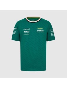 F1 official merchandise Týmové tričko Fernando Alonso - Aston Martin F1 Team 2024 zelené - XXXL