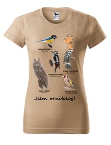 Dámské tričko - Jsem ornitolog!