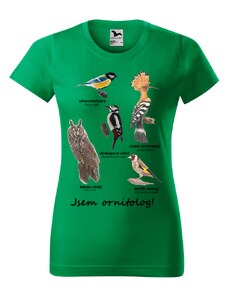 Dámské tričko - Jsem ornitolog!