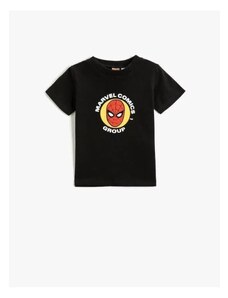 Koton Spiderman T-Shirt Licensed Short Sleeve Crew Neck