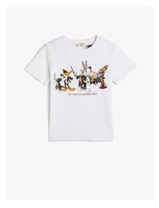 Koton Looney Tunes T-Shirt Licensed Short Sleeve Crew Neck Cotton