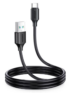 Joyroom Nabíjecí a Datový Kabel USB na USB typ C (3A, 1m) Černá