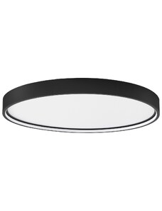 Černé stropní LED světlo Nova Luce Olaf 60 cm