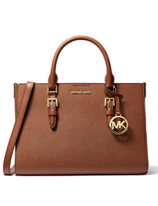 Michael Kors Charlotte Medium Saffiano Leather 2-in-1 Tote Bag Luggage