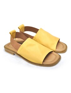 Elegantní sandály v krásné barevné kombinaci Molly Bessa 500 1737 žlutá
