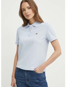 Bavlněné tričko Lacoste s límečkem