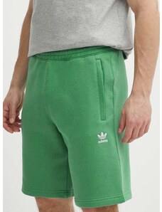 Kraťasy adidas Originals pánské, zelená barva, IU2355