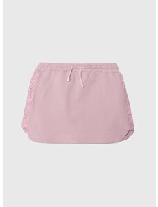 Dětská sukně Pinko Up růžová barva, mini, áčková