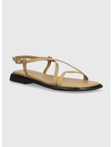 Kožené sandály Vagabond Shoemakers IZZY dámské, béžová barva