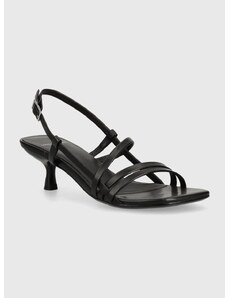 Kožené sandály Vagabond Shoemakers JONNA černá barva
