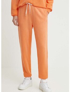 Bavlněné tepláky Polo Ralph Lauren oranžová barva, 211935585
