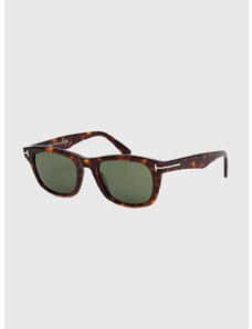Sluneční brýle Tom Ford pánské, hnědá barva, FT1076_5454N
