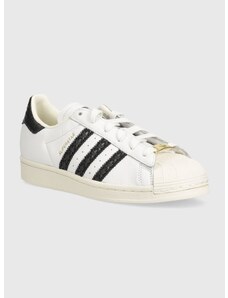 Kožené sneakers boty adidas Originals Superstar bílá barva, IF3637