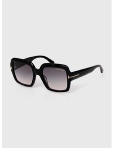 Sluneční brýle Tom Ford dámské, černá barva, FT1082_5401B