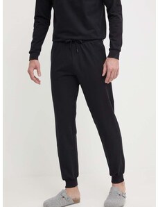 Bavlněné kalhoty BOSS černá barva, 50515187