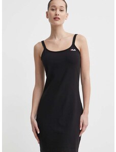 Šaty Fila Brillon černá barva, mini, FAW0704