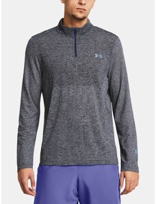 Under Armour Tričko UA SEAMLESS STRIDE 1/4 ZIP-PPL - Pánské