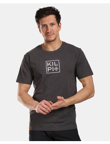 Pánské bavlněné tričko Kilpi VIBE-M tmavě šedá