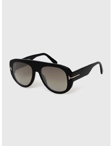 Sluneční brýle Tom Ford pánské, černá barva, FT1078_5501G