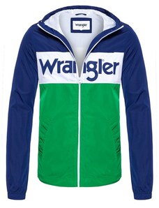 jetmarova.cz Pánská bunda Wrangler W4707V9JY wally windbreaker blue depths