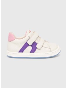 Dětské kožené sneakers boty Camper fialová barva, TWS