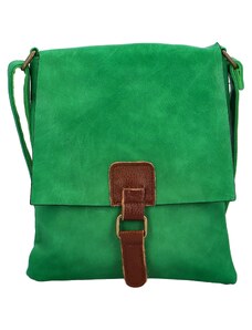 Dámská crossbody kabelka zelená - Paolo bags Siwon zelená