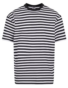 UC Men Pánské tričko Regular Stripe bílo/černé