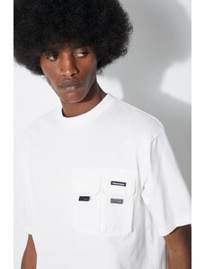 Bavlněné tričko Manastash Disarmed bílá barva, 7924135002