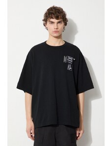 Bavlněné tričko Undercover Tee černá barva, s aplikací, UC1D4807.4