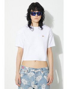 Tričko Fiorucci Angel Patch Padded Cropped T-Shirt bílá barva, M01FPTSH095CJ03WH01