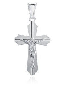 Stříbrný (925) přívěsek kříž - K0039R
