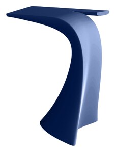 VONDOM Matně modrý plastový barový stůl WING 76 x 50 cm