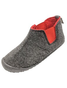 Gumbies Boty Brumby Charcoal & Red