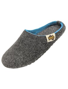 Gumbies Bačkory Outback Charcoal & Turquoise