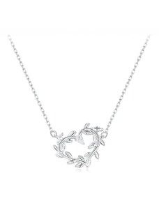 GRACE Silver Jewellery Stříbrný náhrdelník Aurora Vernalis - stříbro 925/1000