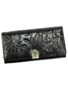 Dámská kožená peněženka černá - Gregorio Leriana černá