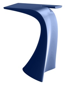 VONDOM Modrý plastový barový stůl WING 76 x 50 cm