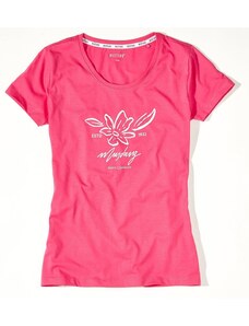 MUSTANG Dámské růžové tričko MARGARETHE