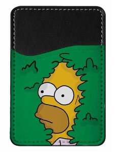 Nalepovací peněženka, pouzdro na karty - Homer - C (Barva: Černá)