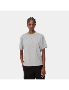Carhartt WIP W' S/S Chase T-Shirt Grey Heather/Gold I033045_00M_XX