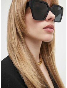 Sluneční brýle Dolce & Gabbana dámské, černá barva, 0DG4438