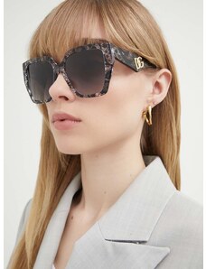 Sluneční brýle Dolce & Gabbana dámské, černá barva