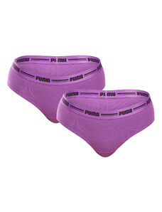 2PACK dámské kalhotky brazilky Puma fialové