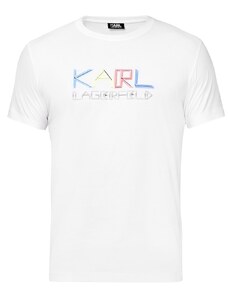 KARL LAGERFELD Sketch White tričko