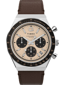 TIMEX | Diver Inspired hodinky | Hnědá;stříbrná