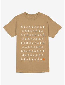 Cacadoo Dámské tričko z BIO bavlny FOREST - unisex střih
