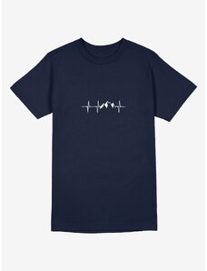 Cacadoo Pánské tričko z BIO bavlny HORSKÝ TEP - unisex střih