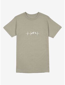 Cacadoo Dámské tričko z BIO bavlny HORSKÝ TEP - unisex střih
