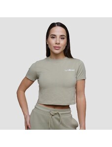 Women‘s Agile Cropped T-shirt Sage - GymBeam