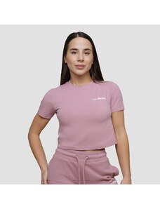 Women‘s Agile Cropped T-shirt Woodrose - GymBeam